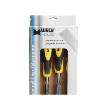 JUEGO DE FORMONES MAURER MANGO BIMATERIAL 4 PIEZAS  (10 - 12 - 16 - 20)