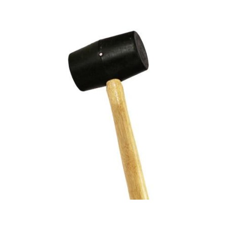 MAZA GOMA MAURER NEGRA        600 GRAMOS