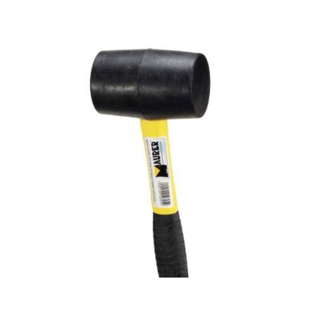 MAZA GOMA MAURER MANGO FIBRA VIDRIO 600 GRMS