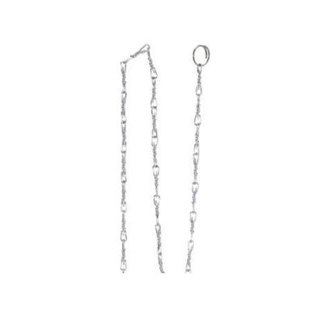 CADENA CISTERNA ALTA ALUMINIO CON POMO PLÁSTICO. 