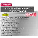 SOLDADURA YAMATO PRATICA 152 CON VENTILADOR