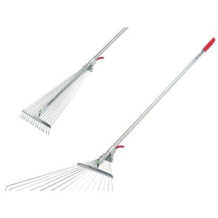 RASTRILLO JARDIN REGULABLE PAPILLON CON MANGO