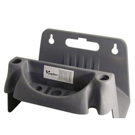 SOPORTE MANGUERA PARED PLASTICO  PAPILLON