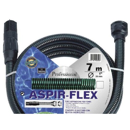 TUBO ASPIRAR ASPIR FLEX ROLLO 4 METROS CON CONECTORES