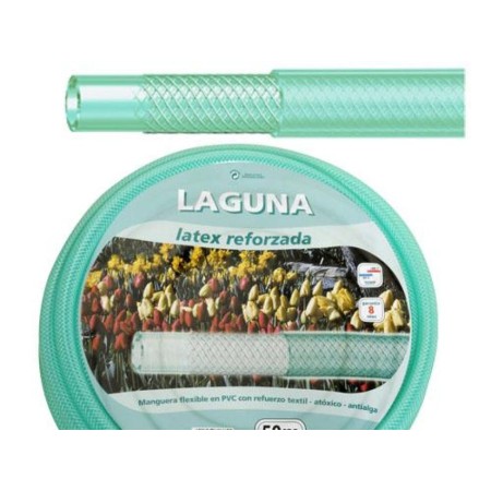 TUBO LATEX PAPILLON REFORZADO 19 MM.  ROLLO 50 METROS