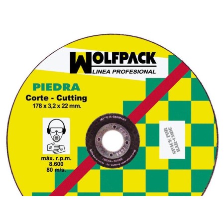 DISCO WOLFPACK PIEDRA 178X3,2X22