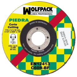 DISCO WOLFPACK PIEDRA FINO 115X1,2
