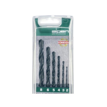 ESTUCHE BROCAS ALPEN HSS SPRINT    6 PIEZAS