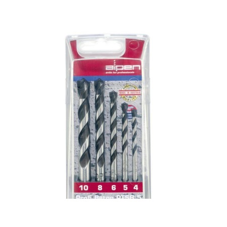 ESTUCHE BROCAS ALPEN WIDIA PROFESIONAL BETON 5 PIEZAS