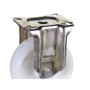 RUEDA INDUSTRIAL NYLON PLACA FIJA 125MM