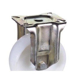 RUEDA INDUSTRIAL NYLON PLACA FIJA 150MM