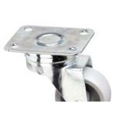 RUEDA POLYAMIDA PLACA   40MM