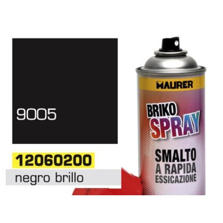 SPRAY MAURER NEGRO BRILLO PROFUNDO 400 ML. 