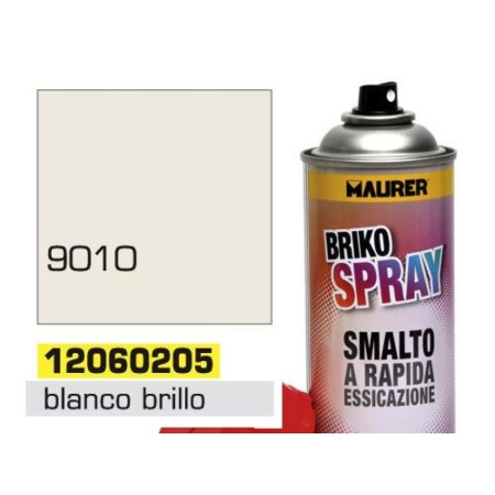 SPRAY MAURER BLANCO BRILLO PROFUNDO 400 ML. 