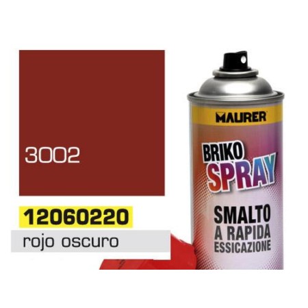 SPRAY MAURER ROJO OSCURO CARMIN 400 ML. 