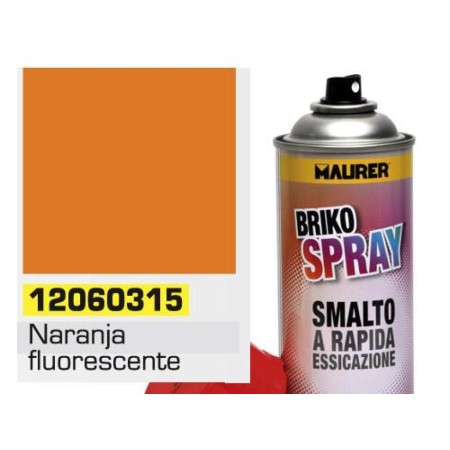 SPRAY MAURER NARANJA FLUORESCENTE 400 ML. 