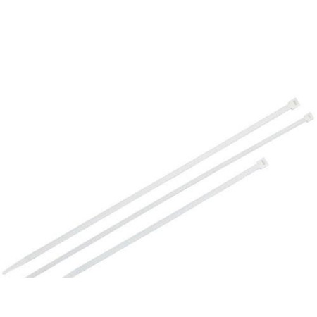 BRIDA NYLON MAURER NATURAL 7,5 X360 (BOLSA 100 UNIDADES)