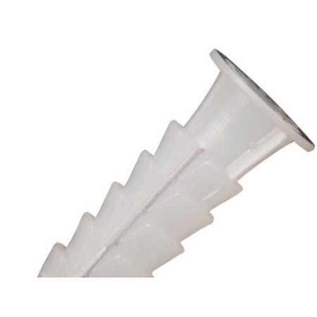 TACO WOLFPACK PLÁSTICO BLANCO    7 MM (25U)