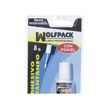 PEGAMENTO CIANO WOLFPACK 8 GRAMOS CON PINCEL