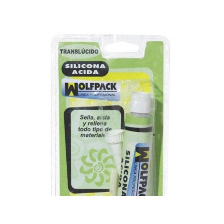 SILICONA WOLFPACK ACIDA BLANCA    50CC