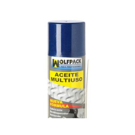 ACEITE MULTIUSO TRIPLE ACCION WOLFPACK SPRAY 270 GRAMOS