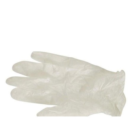 GUANTE MAURER DESECHABLE VINILO TALLA 8 L  CAJA 100
