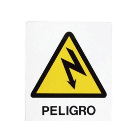 CARTEL PELIGRO ELECTRICO 30X21 CM. 