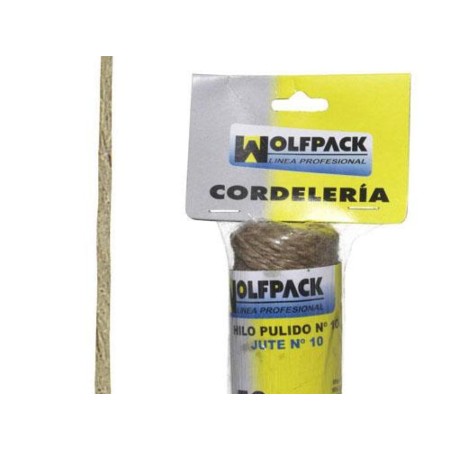 CUERDA HILO PULIDO Nº10    (BOBINA  50 GRAMOS)