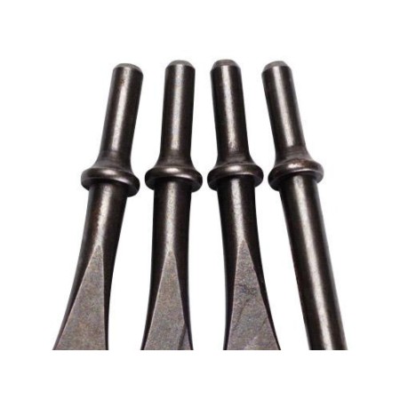 JUEGO CINCELES MARTILLO NEUMATICO CILINDRICO 4 PIEZAS