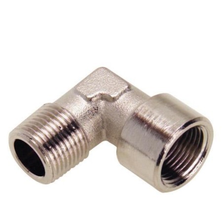 CODO MACHO - HEMBRA 1/4  (BLISTER 2 PIEZAS)