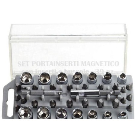 JUEGO PUNTAS MAURER  +  VASOS  +  ADAPTADOR 38 PIEZAS
