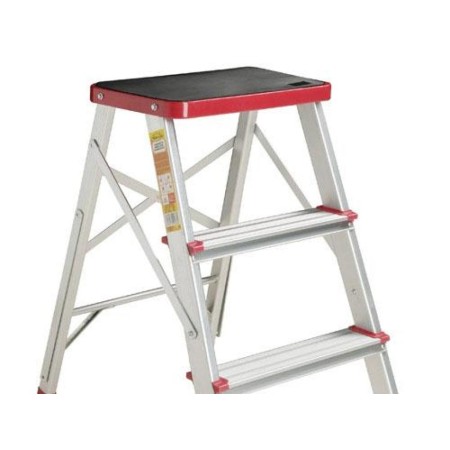 TABURETE ALUMINIO ORYX 3 PELDAÑOS USO DOMÉSTICO