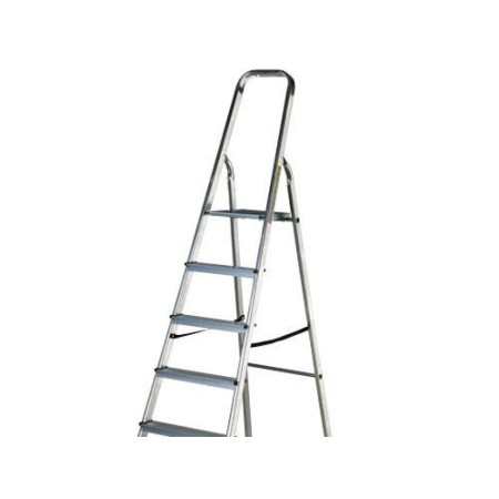 ESCALERA ALUMINIO MAURER DOMESTICA/PROFESIONAL EN131  -  6 PELDAÑOS