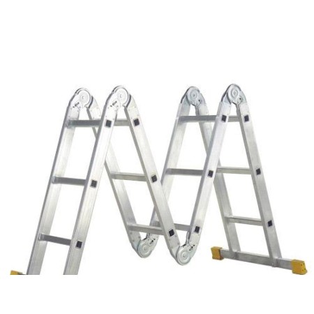 ESCALERA MULTIPOSICIONAL ALUMINIO