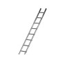 ESCALERA ALUMINIO INDUSTRIAL 300 1 TRAMO 12 PELDAÑOS