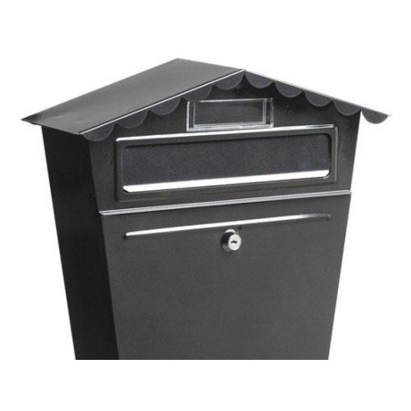 BUZÓN SATURNIA HOUSE JARDÍN NEGRO 32 X 36 X 10 CM. 