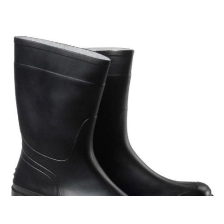 BOTAS GOMA BAJAS NEGRAS Nº 48  (PAR)