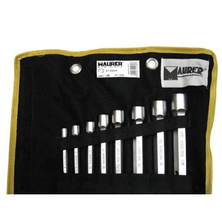 JUEGO LLAVES TUBO MAURER     8 PIEZAS