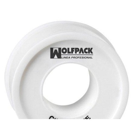 CINTA PTFE WOLFPACK 19MM X 50 M GRUESO. 