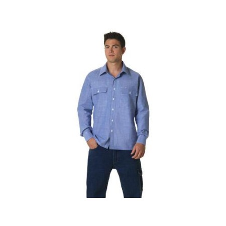 CAMISA MAURER TREND MIZA AZUL TALLA 60 - XXL