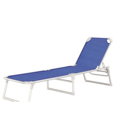TUMBONA PLAYA ALUMINIO CAMA THERA AZUL