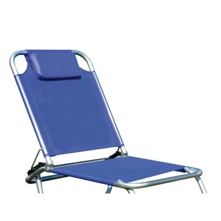 SILLA PLAYA ALUMINIO BERMUDA AZUL