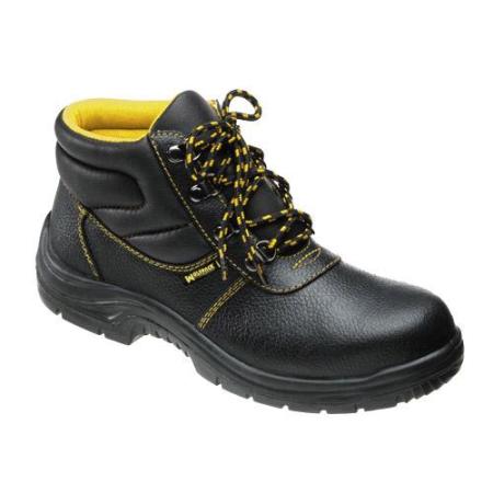 BOTAS SEGURIDAD PIEL NEGRA WOLFPACK  Nº 36  (PAR)