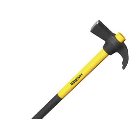 MARTILLO MAURER UÑA MANGO FIBRA VIDRIO  750 GRAMOS MAGNÉICO