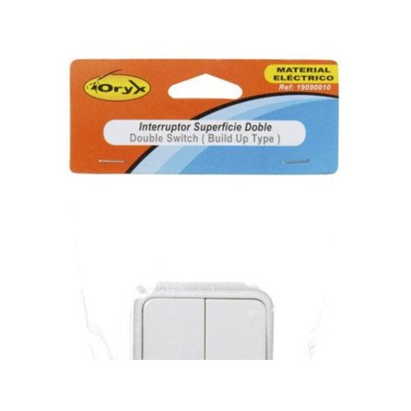 INTERRUPTOR ORYX SUPERFICIE DOBLE
