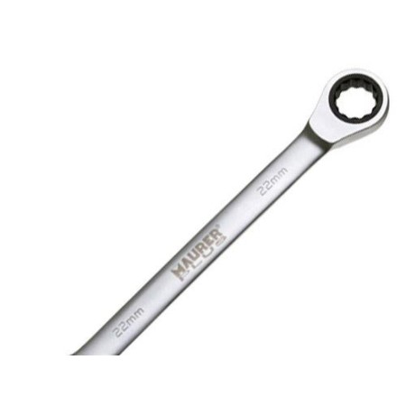 LLAVE COMBINADA CON CARRACA MAURER 13 MM