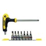 JUEGO PUNTAS MAURER  +  MANGO T 8 PIEZAS TORX 1/4