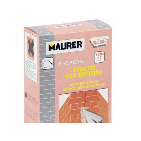 EDIL ESTUCO EXTERIOR. MAURER  (CAJA 1K)