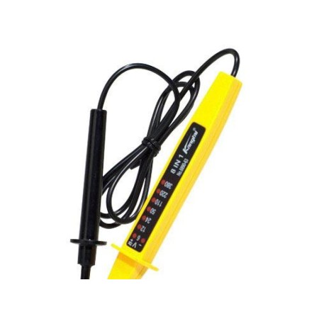 TESTER VOLTAJE LÁPIZ 8 EN 1  (6 - 380V)