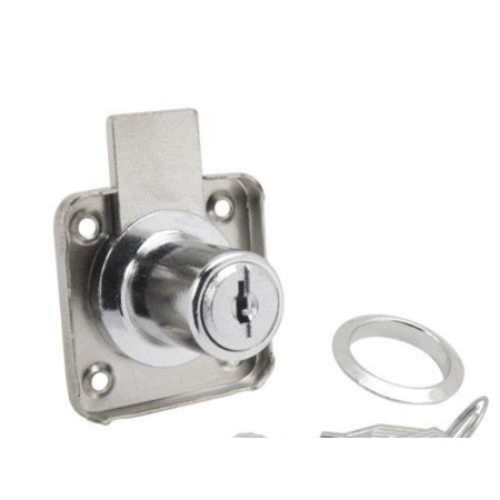 CERRADURA MUEBLE PARA CAJON 361/25 CROMADO